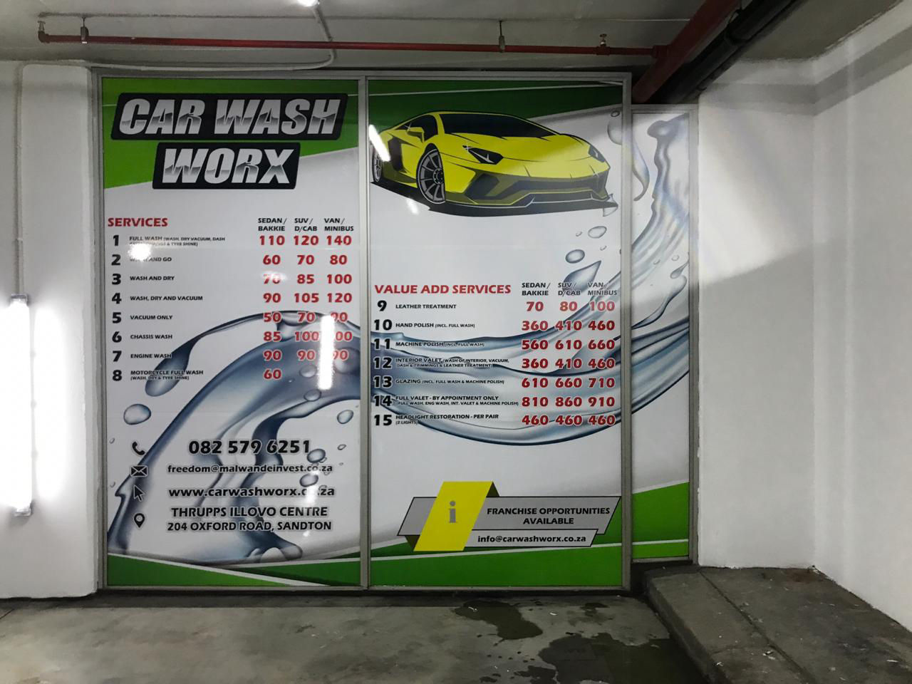 Y13 investments | Car Wash Building and Construction